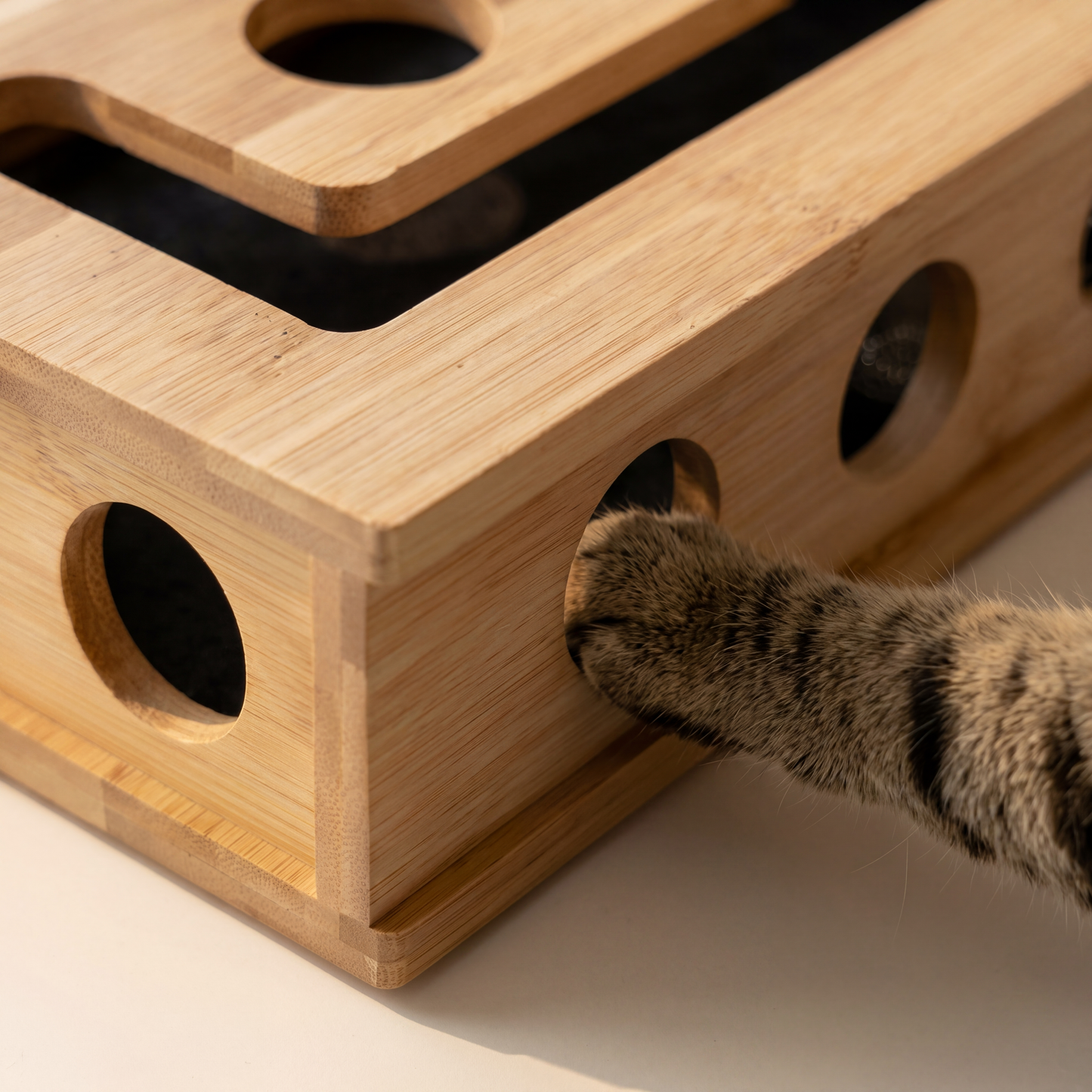 Boîte Enrichissement Lime-Griffes pour Chat
